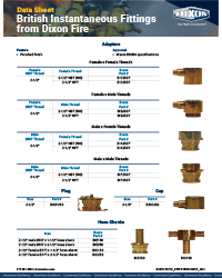 British Instantaneous Fittings | Dixon