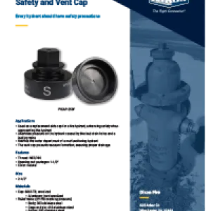 Safety and Vent Cap
