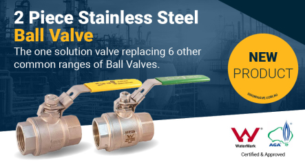 Stainless Steel 2 Piece Ball Valve Announcement