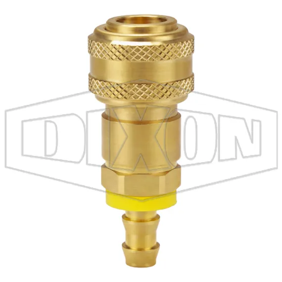 D-Series Pneumatic Automatic Push-Loc Hose Barb Coupler