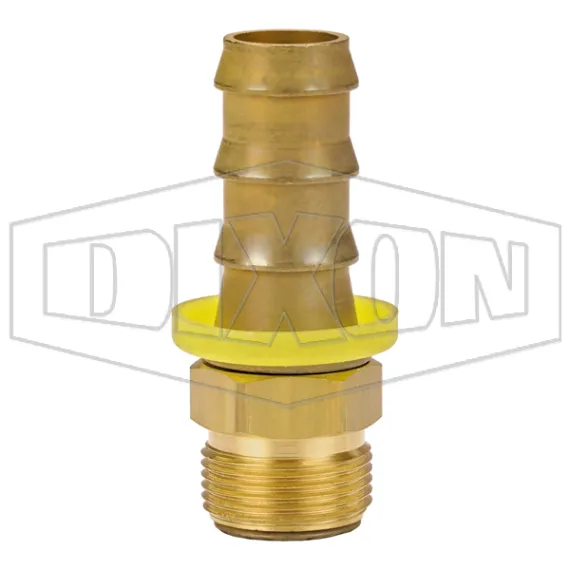 Male SAE Inverted Flare Swivel x Push-on Hose Barb