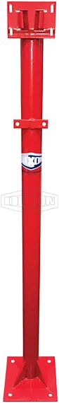 Direct Mount Hose Reel Stand Red