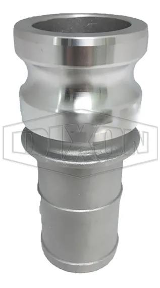 Dixon Standard Cam and Groove/Camlock Type E Adaptor x Hose Tail