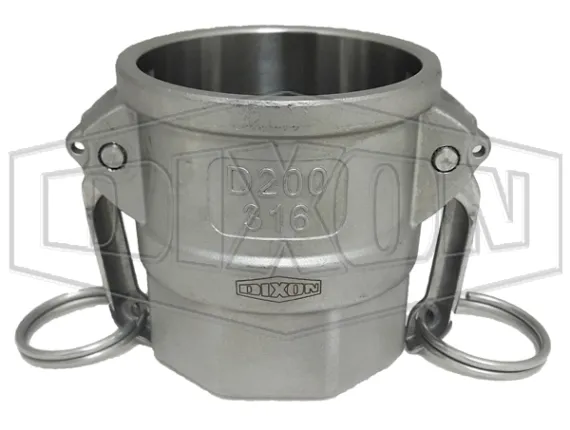 Dixon Standard Cam & Groove/Camlock Type D Coupler x Female BSP stainless steel
