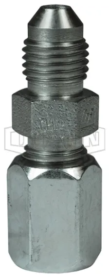 flareless male tube x male jic 37 degree