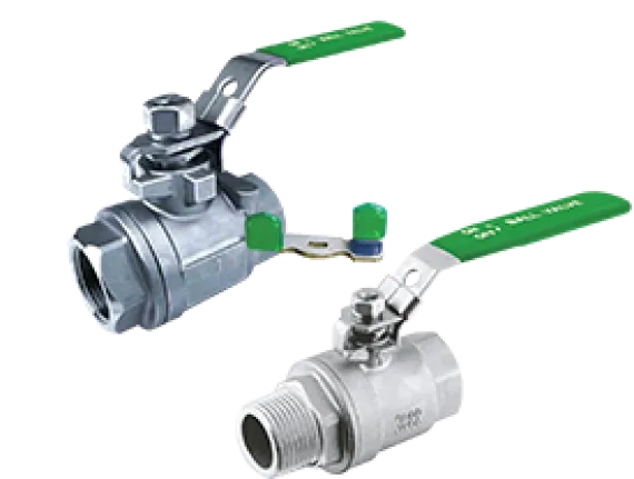 stainless steel two piece ball valve group image