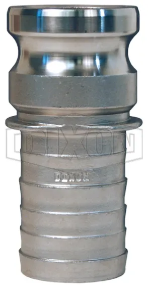 Boss Lock Cam and Groove Notched Type E Adapater x Hose Shank