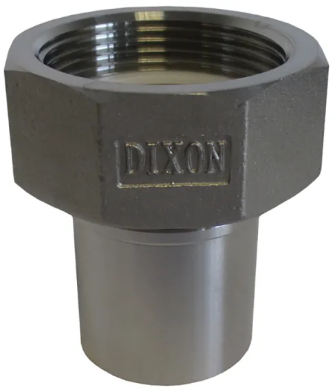 smooth tail couplings nickel plated brass female 
