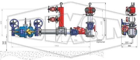 NSW Combined suction Booster w/ Backflow Prevention
