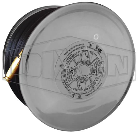 Fixed hose reel