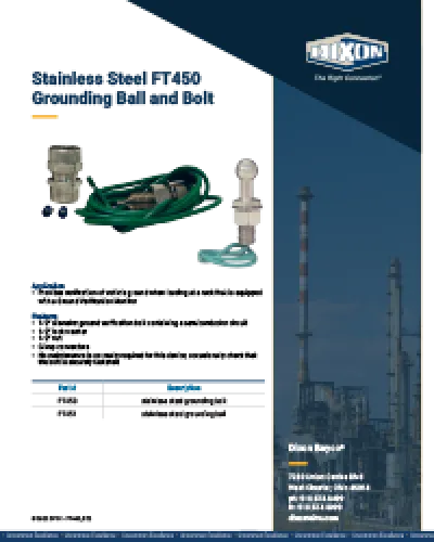 FT450 Grounding Ball and Bolt