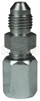 flareless male tube x male jic 37 degree