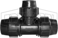 metric reducing tee 7340 plasson fitting