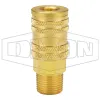 M-Series ARO Pneumatic Manual Male Threaded Coupler