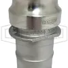 Dixon Standard Cam & Groove/Camlock Type E Adaptor x Hose Tail stainless steel