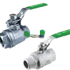 stainless steel two piece ball valve group image