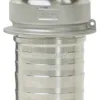 crimp style global stainless adapter x hose shank