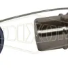 diesel fuel receiver with cap