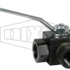 high pressure full bore 3 way ball valve