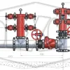 NSW Combined suction Booster w/ Backflow Prevention 4 Point