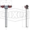 NSW Twin Hydrant Riser