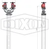 WA Twin Hydrant Riser