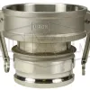 Global Cam & Groove Jump Size Type DA Coupler x Adapter